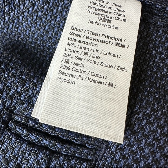 NWT J. Crew Kenmare Silk and Linen Blazer - Picture 6 of 10